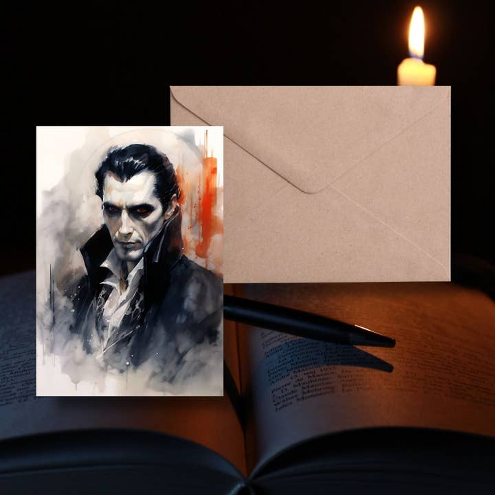 Ye Curiosity Shoppe - Wholesale Everyday Greeting Card - Classic Monster Halloween Greeting Cards4