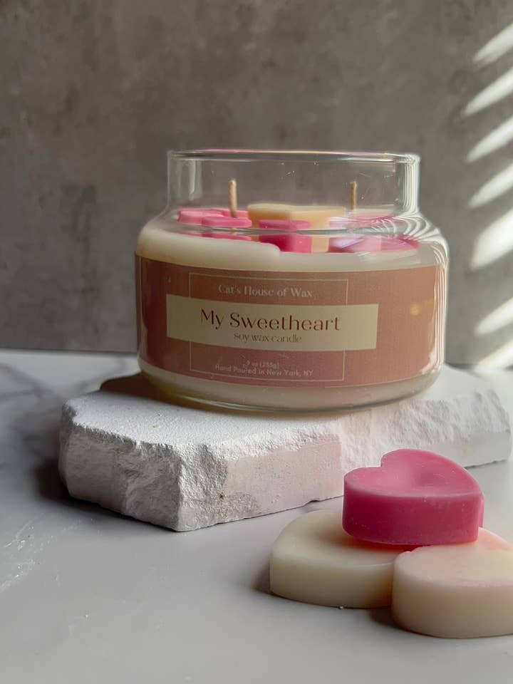 Vela de Cera de Soya Mi Amor para venta al por mayor de Cat’s House of Wax
