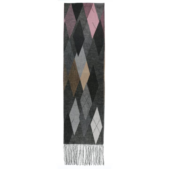 FRAAS - The Scarf Company - Wholesale Scarf - Women's - Artsy Argyle XL7