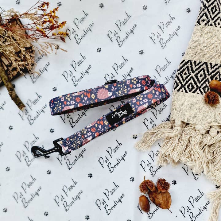 Pet Pooch Boutique - Wholesale Pet leash – Dog - Woodland Hedgehog Dog Lead (autumn/animals)5