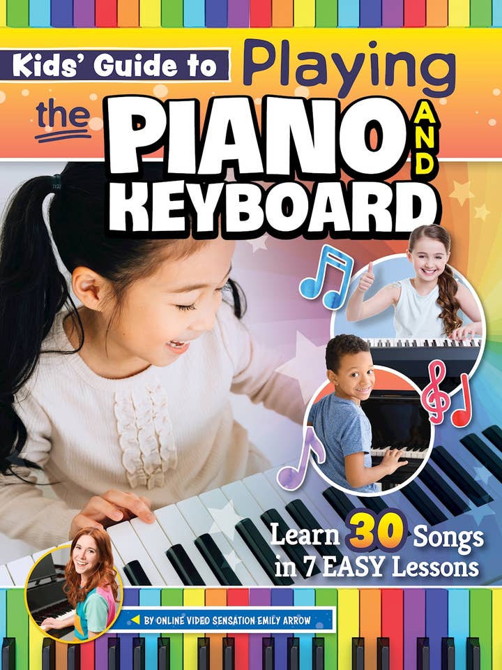 Guide pour enfants sur la façon de jouer du piano et du clavier pour la vente par Fox Chapel Publishing