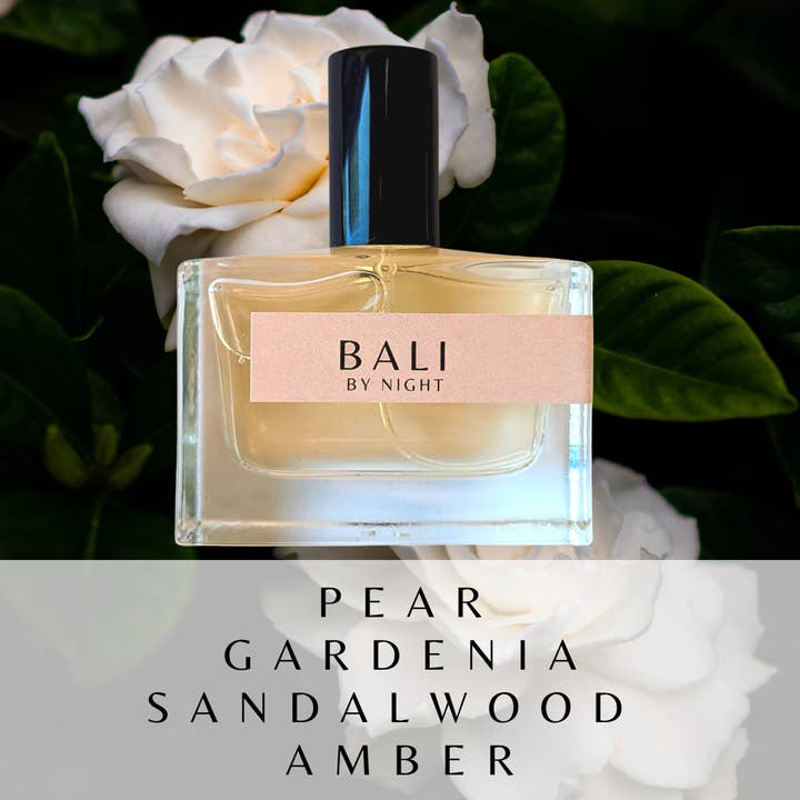 Parfum romantique, soyeux, doux et crémeux - « Bali by Night » pour la vente par Jil Croquet Parfum