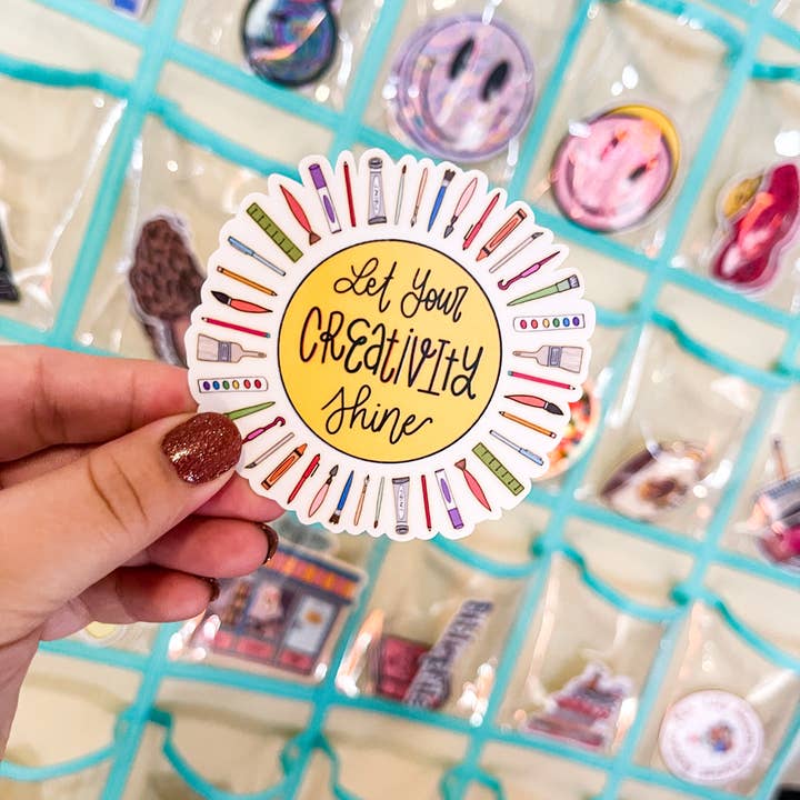 Sharp Thoughtlings – Engroshandel Klistermærke – Lad din kreativitet skinne klistermærke