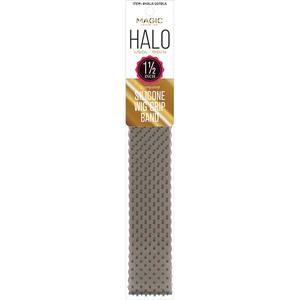 Majestic Wholesale - Wholesale Haaraccessoireset - Dames - Halo siliconen haarband voor pruiken – 3,8 cm breed, assorti kleuren, 12 stuks2