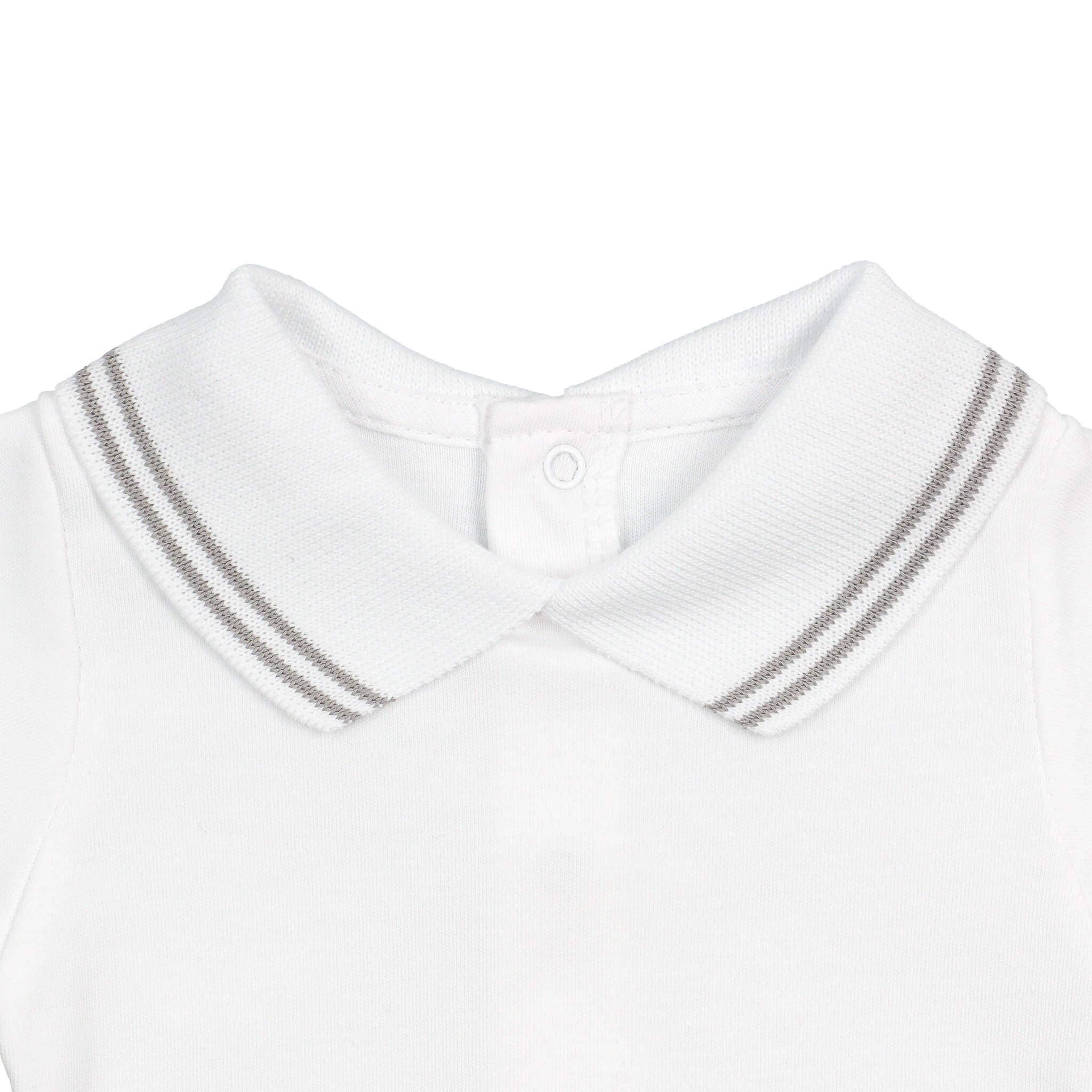 Bean Baby Clothes - Wholesale Bodysuit (Non-Footed) - Baby - Cotton Baby Bodysuit Onesie with Polo-Style Collar3