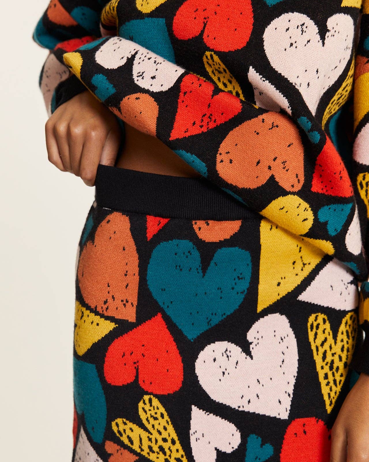 Pepaloves - Wholesale Skirt - Women's - FALDA PUNTO CORAZONES2