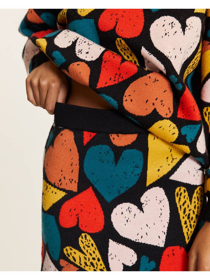 Pepaloves - Wholesale Skirt - Women's - FALDA PUNTO CORAZONES2