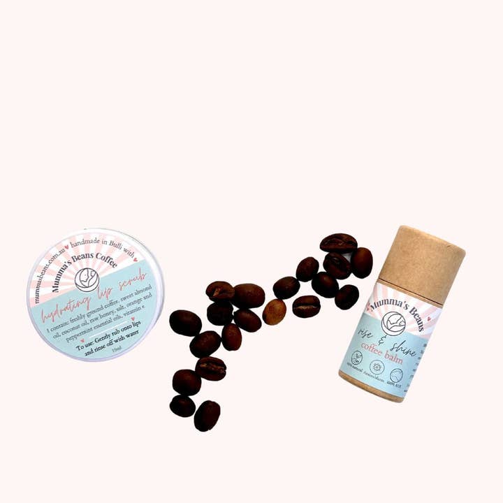 Mumma's Beans Coffee + Skincare - Wholesale Lip Balm - Rise & Shine - Hydrating Coffee Lip Balm for Dry Lips4