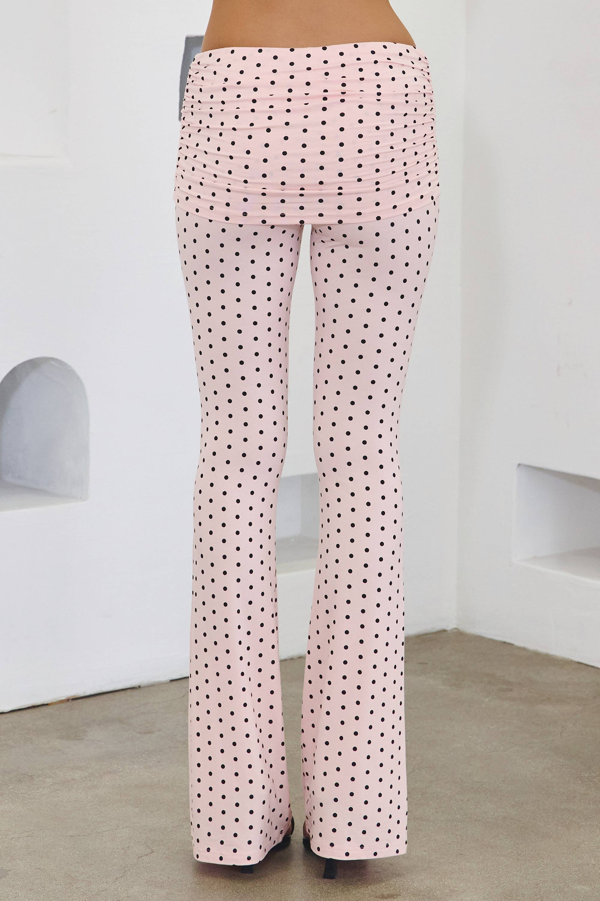 No Vacancy - Vente Ensemble haut et pantalon (PAS d'intérieur) - Femme - Ensemble haut à col halter et pantalon à pois17