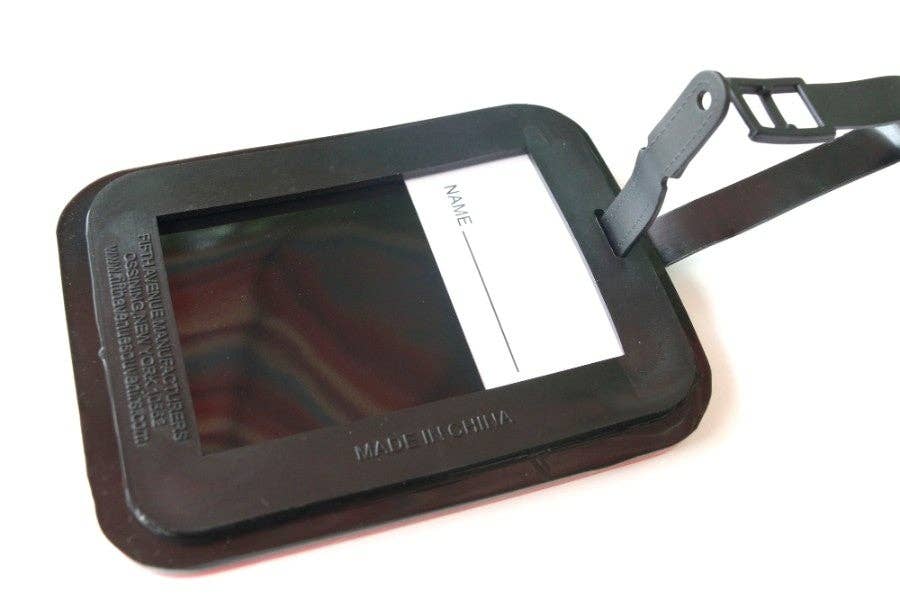 Mary Ellis - Wholesale Luggage Tag - Multi Suitcase Black Luggage Tag | Our Most Popular Bag Tag2