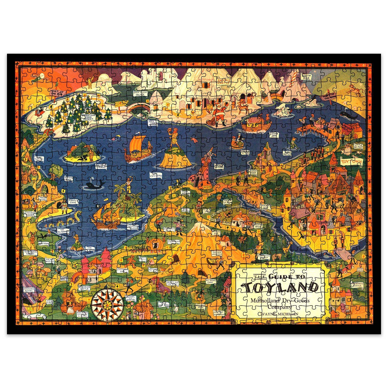 WAWW Artisanal Wooden Puzzles - Wholesale Puzzle - Adult - Toyland Wooden Puzzle | Vintage art | The Guide to Toyland1