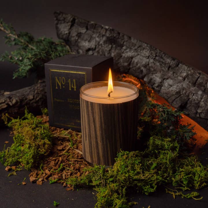 Spitfire Girl - Wholesale Jar/Filled Candle - No 14 Exotic Wood Candle