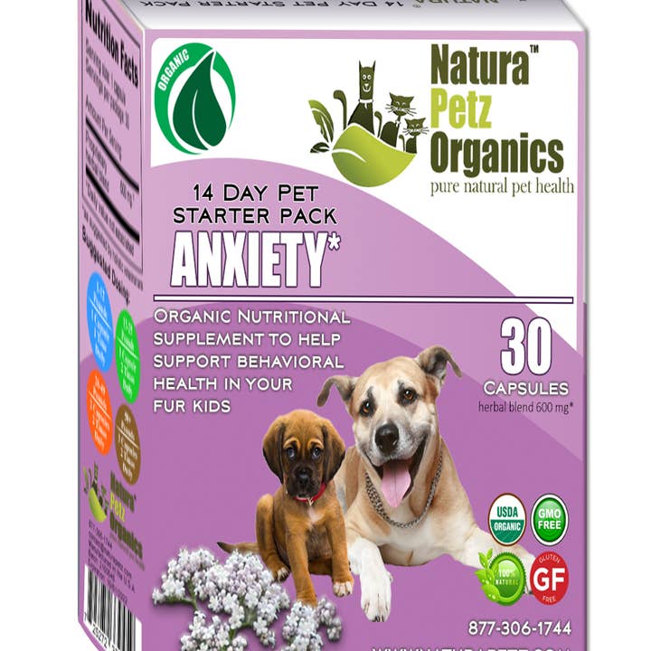 Paquete de inicio de ansiedad para perros y gatos* para venta al por mayor de Natura Petz Organics