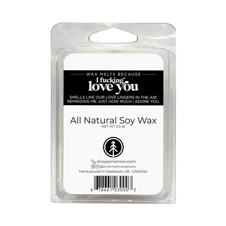 Pinetree Innovations Canada - Wholesale Wax Melt - I Fucking Love You | Wax Melts