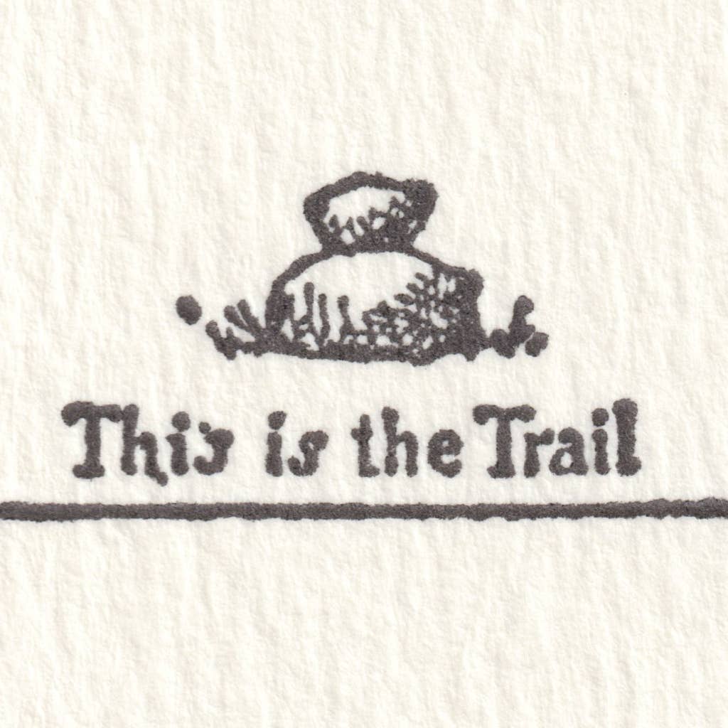 Saturn Press - Wholesale Everyday Greeting Card - Trail Signs2