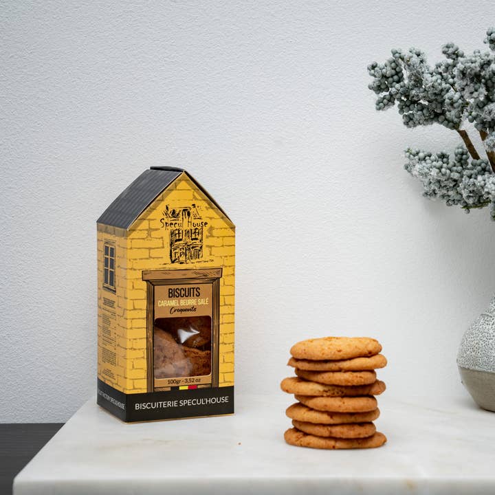 SPECUL'HOUSE – wholesale Kakor – 'Crunch' kakor med saltad smörkaramell - 100g