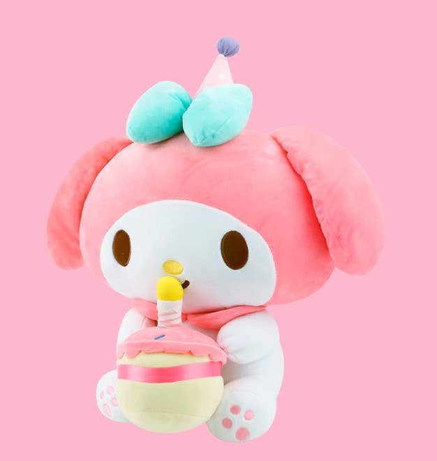 K-Wonderland - Wholesale Stuffed/Plush Toy - Kids & Baby - Sanrio Characters Soft Deco Plushes with Cake, Friends- 45cm2