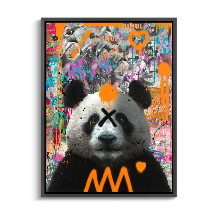 "POP ART PANDA" por atacado de Canvarisma