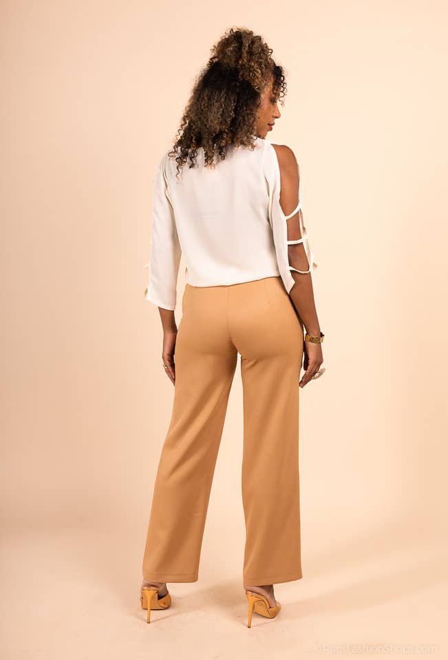 You Udress - Wholesale Pants - Women's - Camel women's suit jacket3