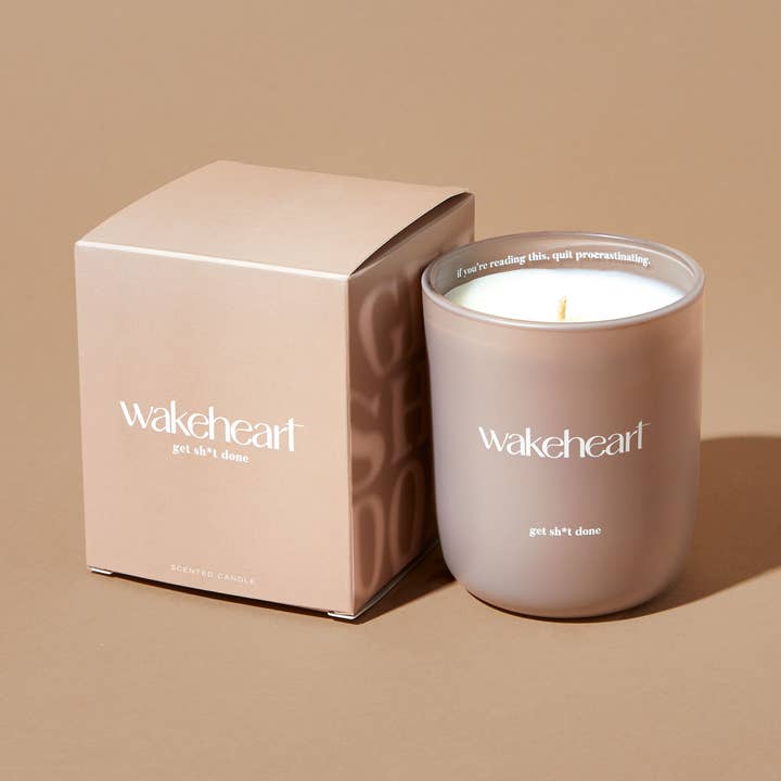 Let's Talk Collection: Get Sh** Done Candle for wholesale by Wakeheart