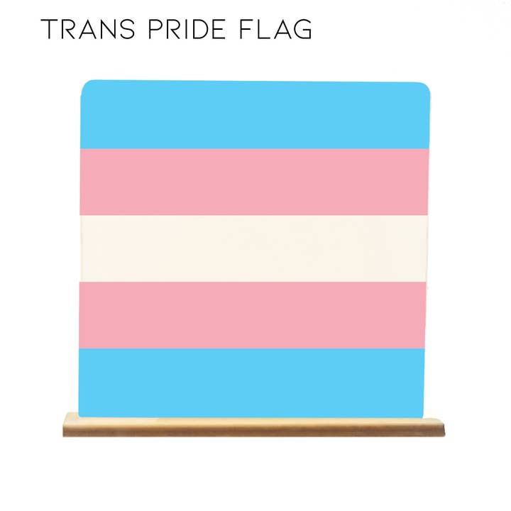 Hendryx Haus - Wholesale Sign - Pride LGTBQIA+ Wood Mini Signs6