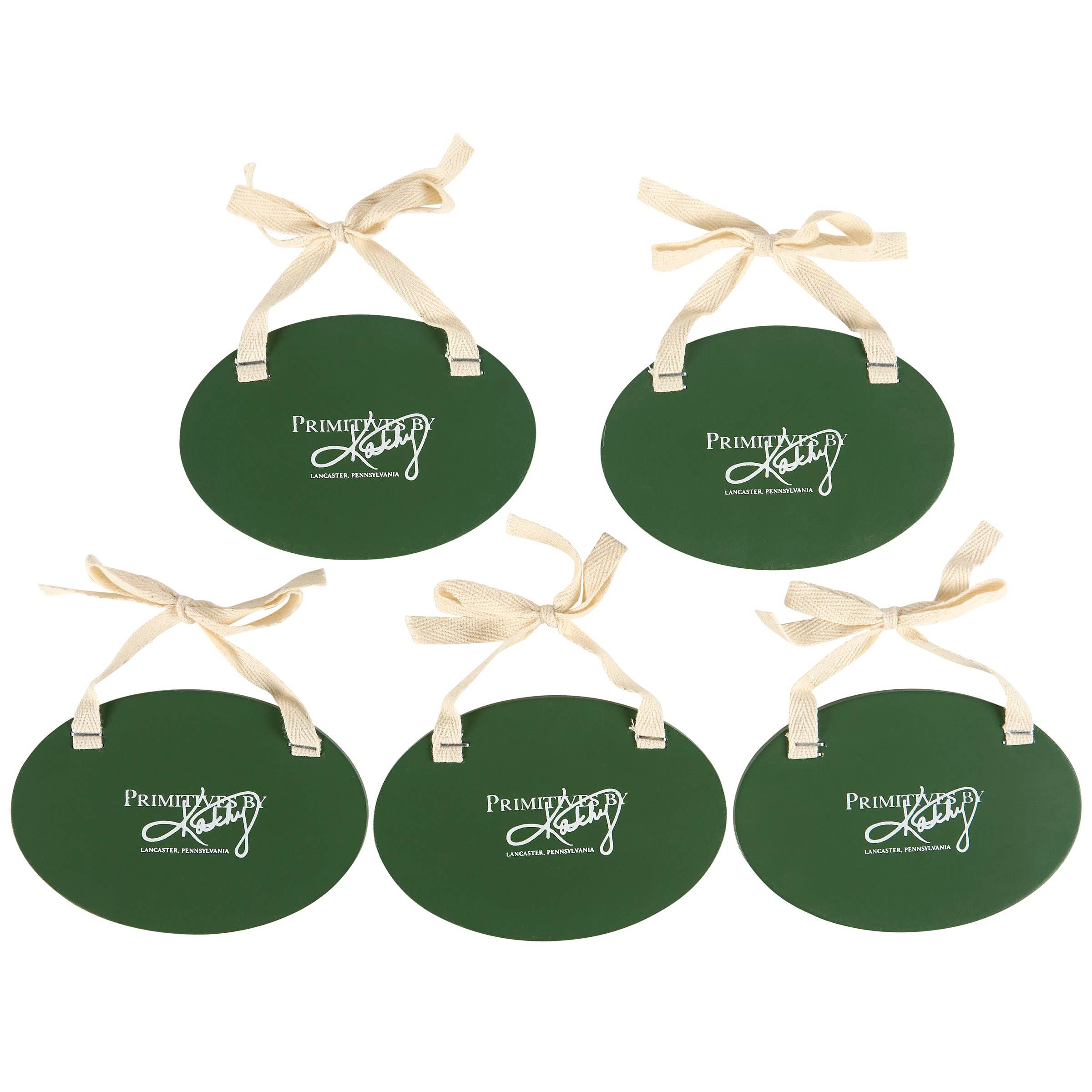 Primitives by Kathy - Wholesale Ornament - Snowy Animals Ornament Set1