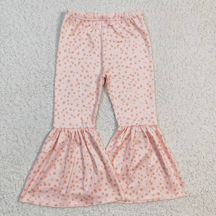 Baby Girls Western Dots Bell Bottom Pants 1 for wholesale by Aier Wholesale