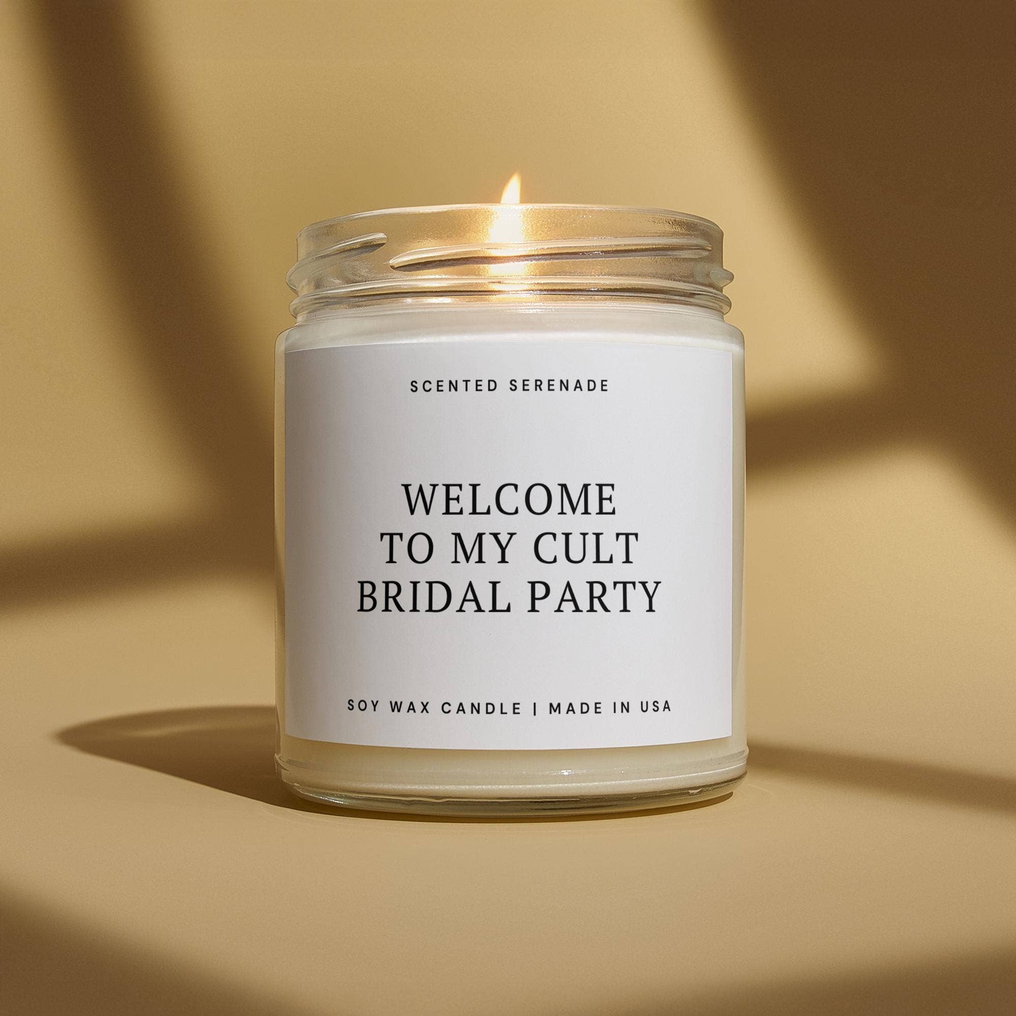 Scented Serenade - Wholesale Jar/Filled Candle - Bridesmaid Proposal Candle & Gift Box Set for Bridal Party