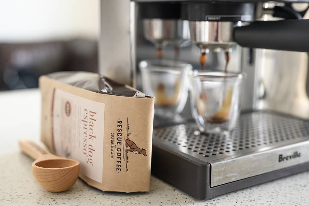 Rescue Coffee Co. - Wholesale Coffee Beans - Black Dog Espresso | Medium Roast | 1lb Bag | Organic Coffee4