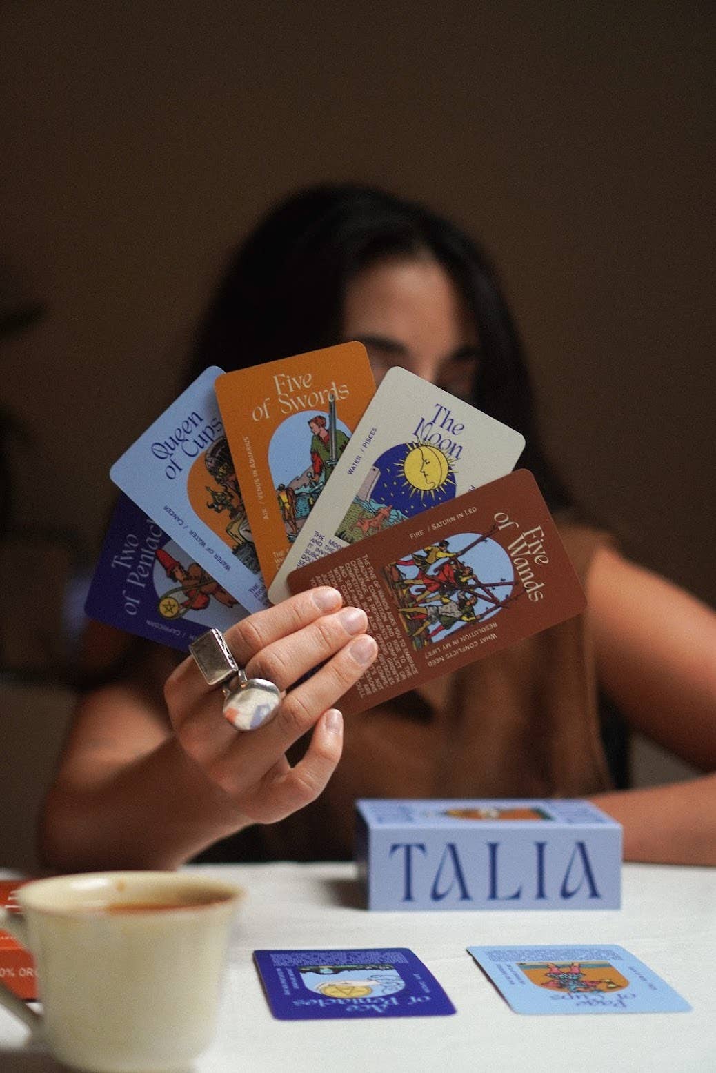 FLEURS - Wholesale Tarot/Oracle Card - TALIA TAROT DECK  ❈ with correspondence/messages + astrology2