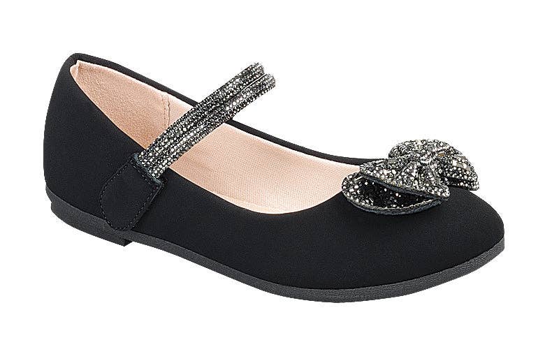Mars Sky Shoes Wholesale - Wholesale Flats/Loafers - Kids - Link SUPPLE-90K Kids Girl Glitter Bow Tie Strap Flats-18 Pairs Pack-10.85/Pair2