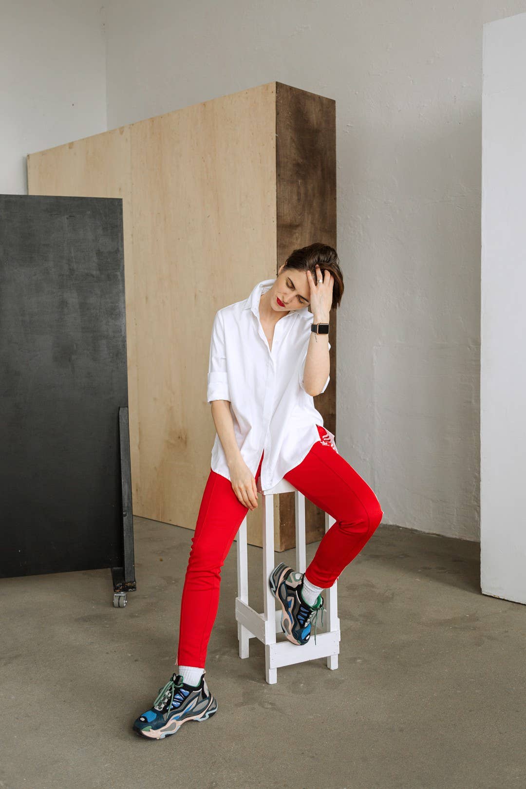 CAPSULE by Agnė Gilytė - Vente Chemise à col boutonné – femme - Chemise « FLORENCE » en coton de haute qualité32