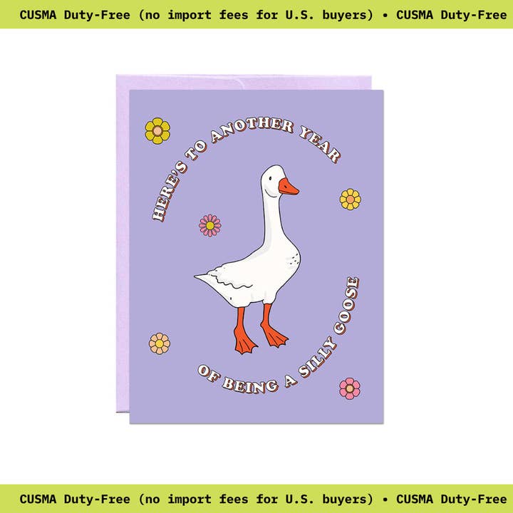 Silly Goose | Birthday Card for wholesale by Party Mountain Paper co.