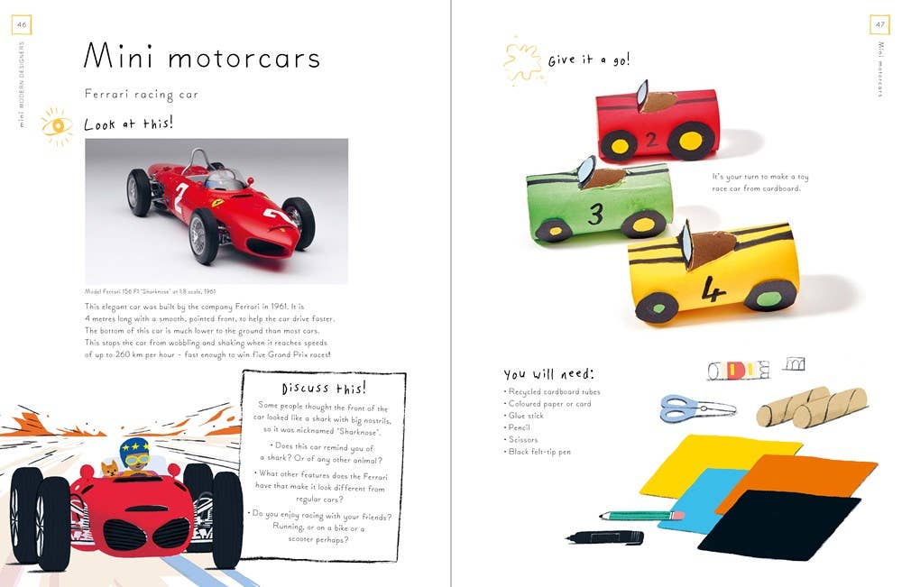 W. W. Norton - Wholesale Display Book - Mini Designers: 20 Projects Inspired by the Great Designers6