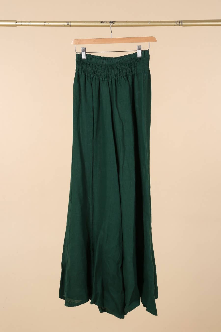 la maison des fibres naturelles - Wholesale Pants - Women's - Flared linen trousers 66031 100%LINEN2