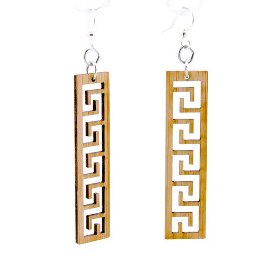Greek Bamboo Earrings for wholesale by Green Tree Jewelry