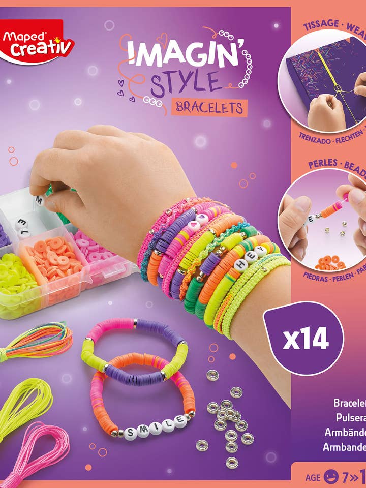 Imagine'Style Neon Jewelry Craft Kit for wholesale by Maped Deutschland GmbH
