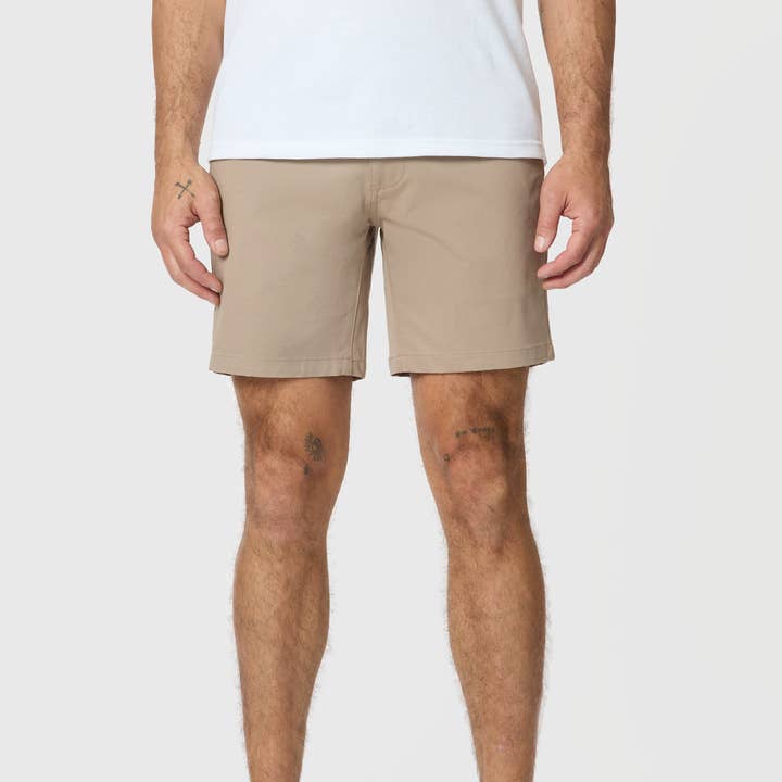 Shorts | Classic Twill | 7" | Khaki for wholesale by True Classic