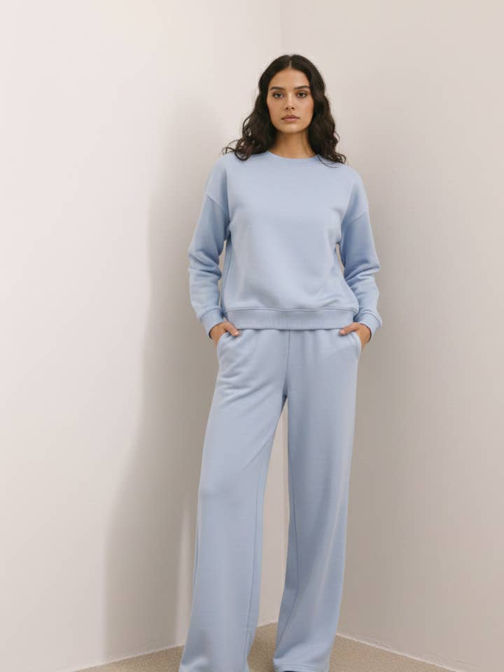 Crew neck sweatshirt for wholesale by ADORA