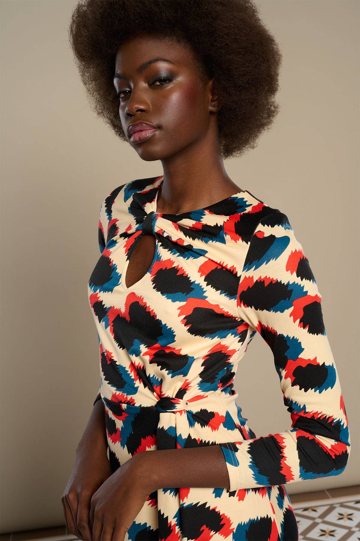 Cream MAURA DRESS for wholesale on Faire2