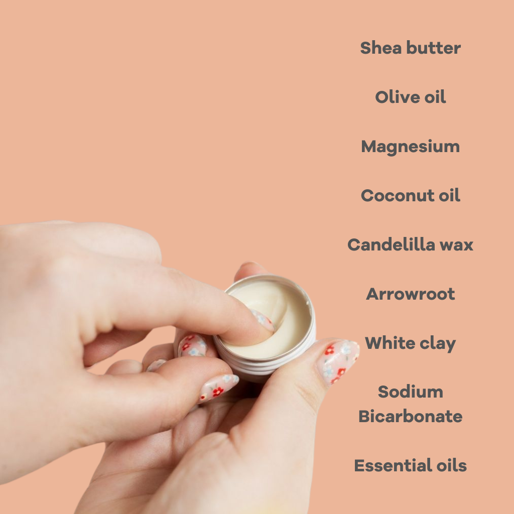 The Natural Deodorant Co. – wholesale Deodorant – Unisex – Active Deodorant Balm Orange + Bergamot 10g Mini2