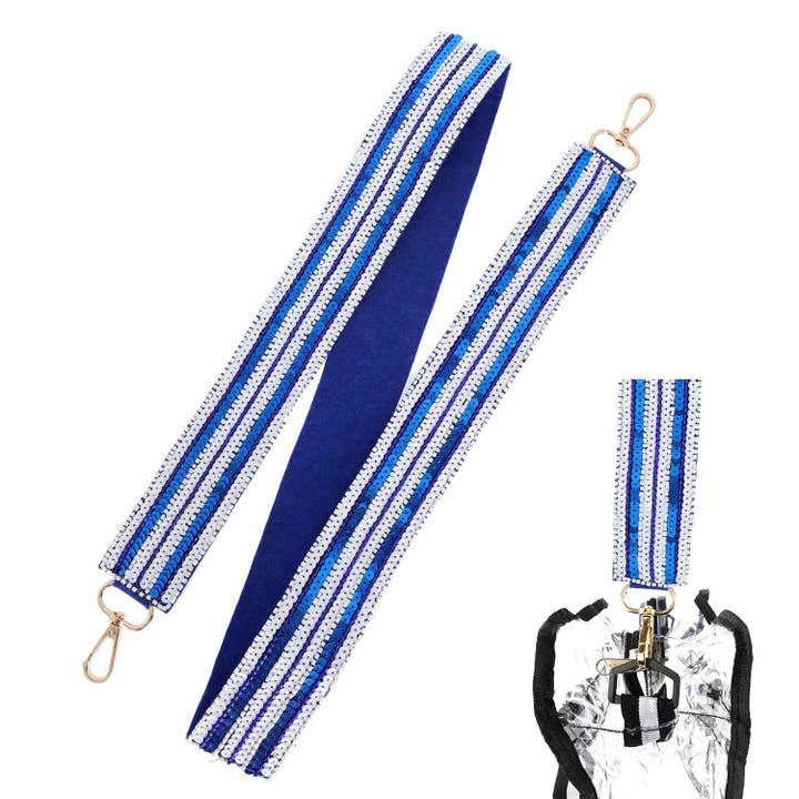 SP Sophia Collection - Wholesale Bag Strap - Women's - Game Day Sequin Shoulder Bag Strap1