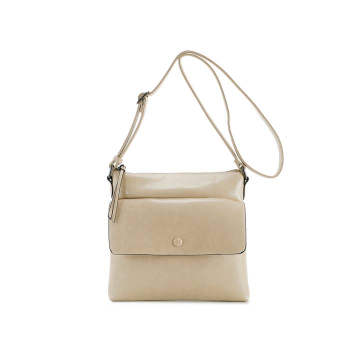 INES DELAURE - Vente Sac porté épaule – femme - Pochette zippée, bandoulière réglable