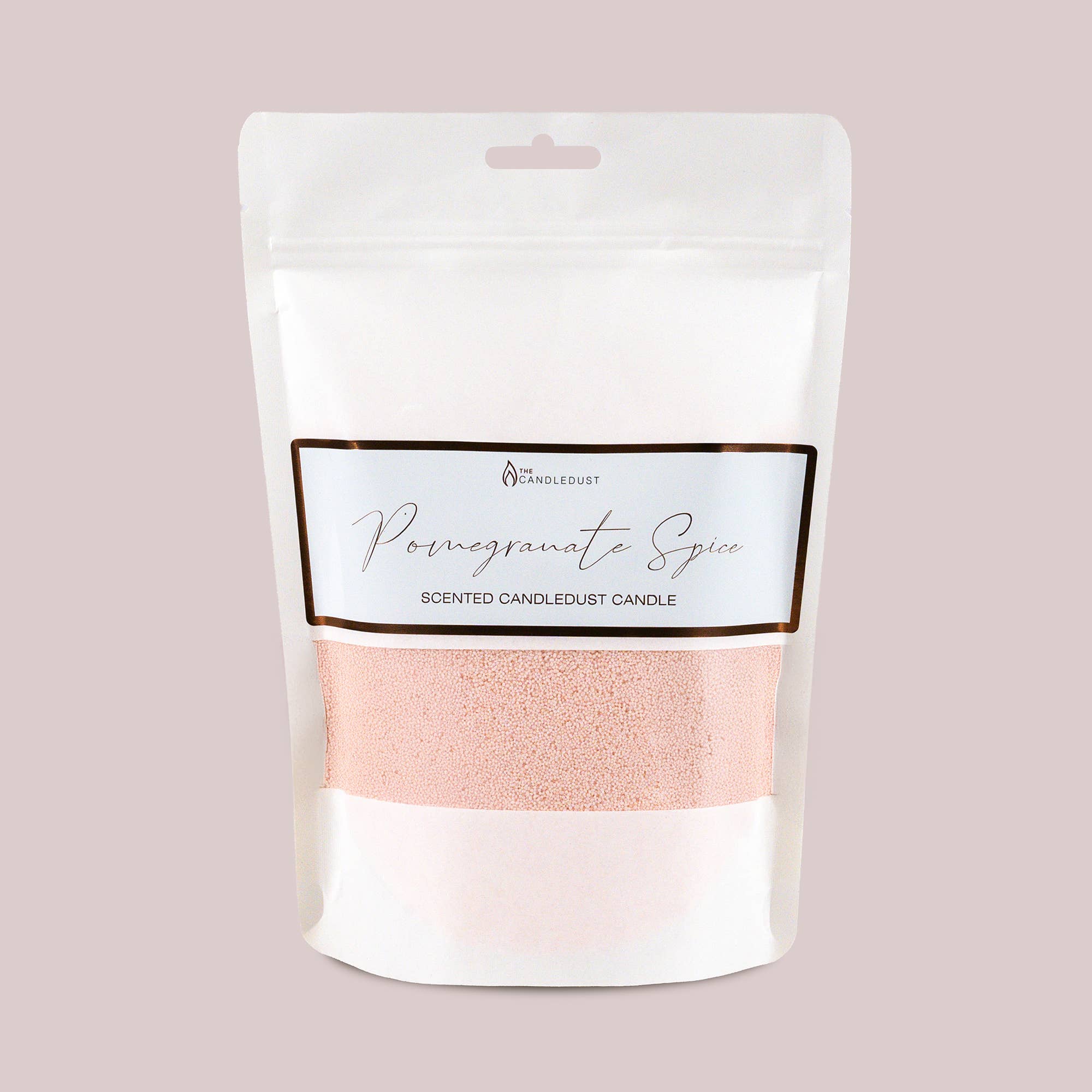The Candledust – Engroshandel Glaslys – Pomegranate Spice duftlys med Sandlys 330 g