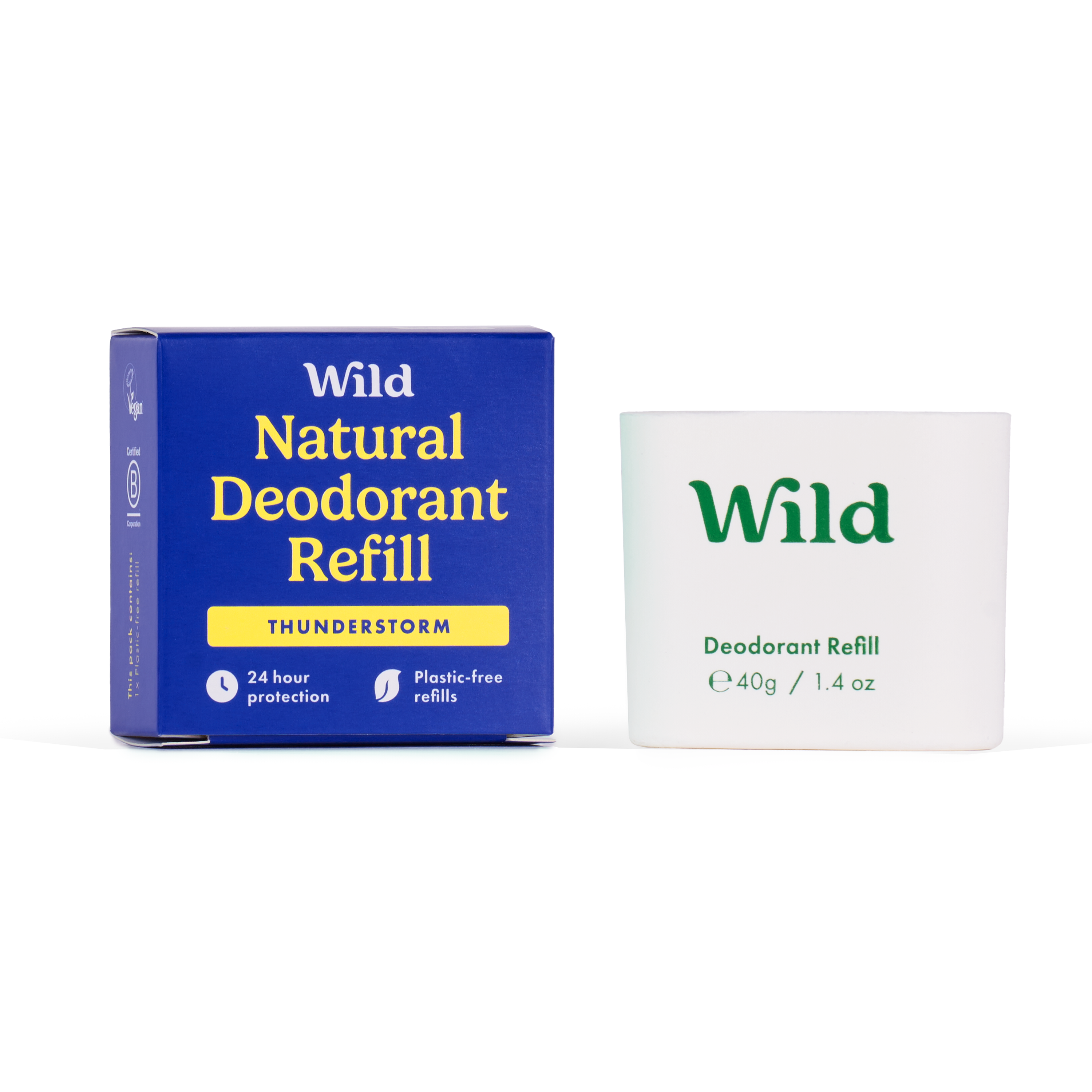 Wild - Wholesale Deodorant - Men's - Wild Men's Thunderstorm Deo Refill (8 Pack)1