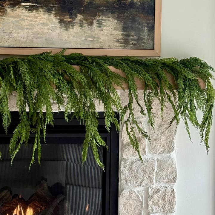 Eucalypt Co. - Wholesale Bunting/Garland - Cedar Pine Dripping Garland0