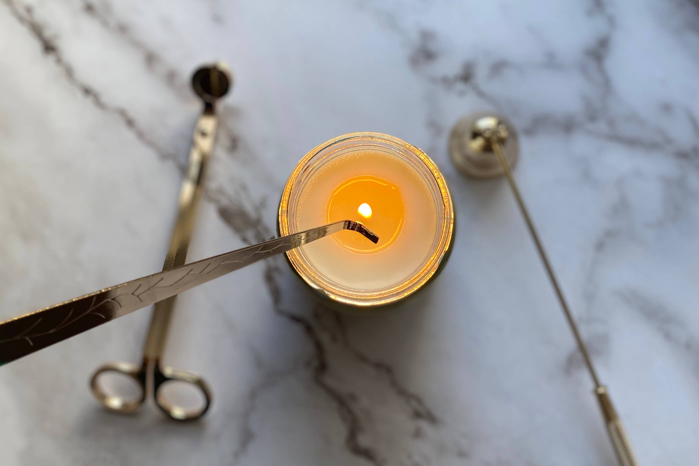 Lanji candles - Venta al por mayor Apagavelas - Kit de cuidado para velas de 4 piezas | Encendedor eléctrico | Apagavelas | Pinzas para mecha6