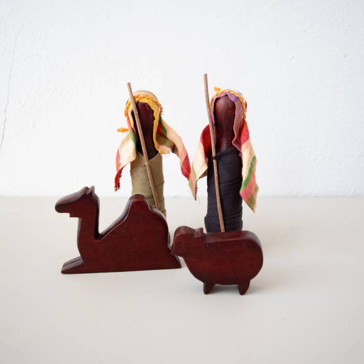 Amani ya Juu - Wholesale Nativity Scene Decor - Nativity Peg Set7