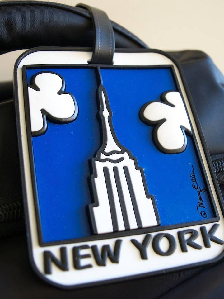 Empire State Luggage Tag | New York Gift | New York Souvenir for wholesale by Mary Ellis