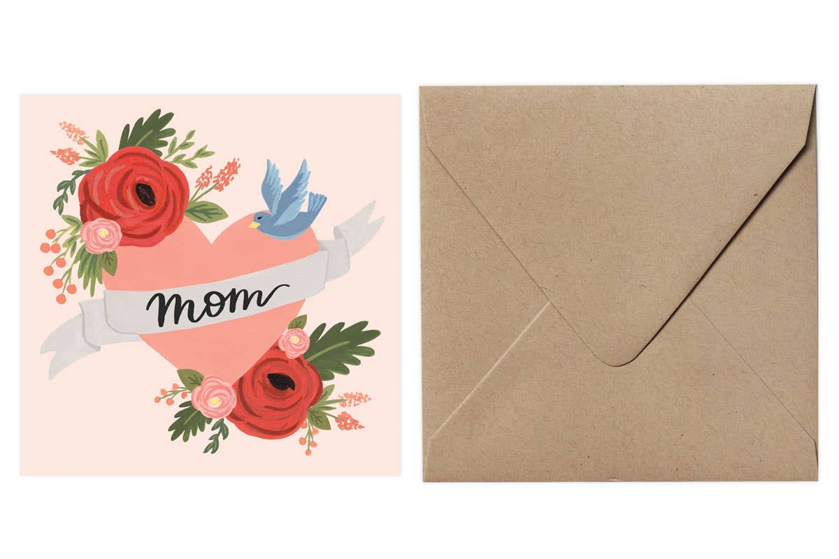 LoveLight Paper - Wholesale Mother's Day Card - Mom Tattoo - Greeting Card1